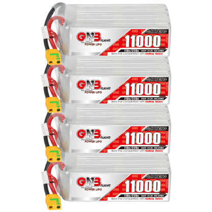 GAONENG GNB 6S 22.2V 11000mAh 10AH 110C RC LiPo Battery XT90S Anti Spark