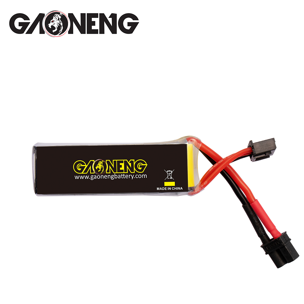 4PCS - GAONENG GNB LiHV 2S 7.6V 380mAh 90C XT30 LiPo Battery