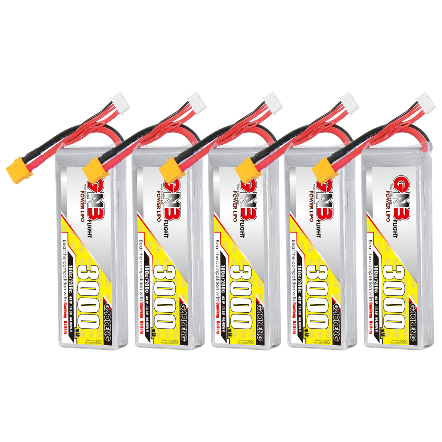 GAONENG GNB 4S 14.8V 3000mAh 100C LiPo Battery XT60