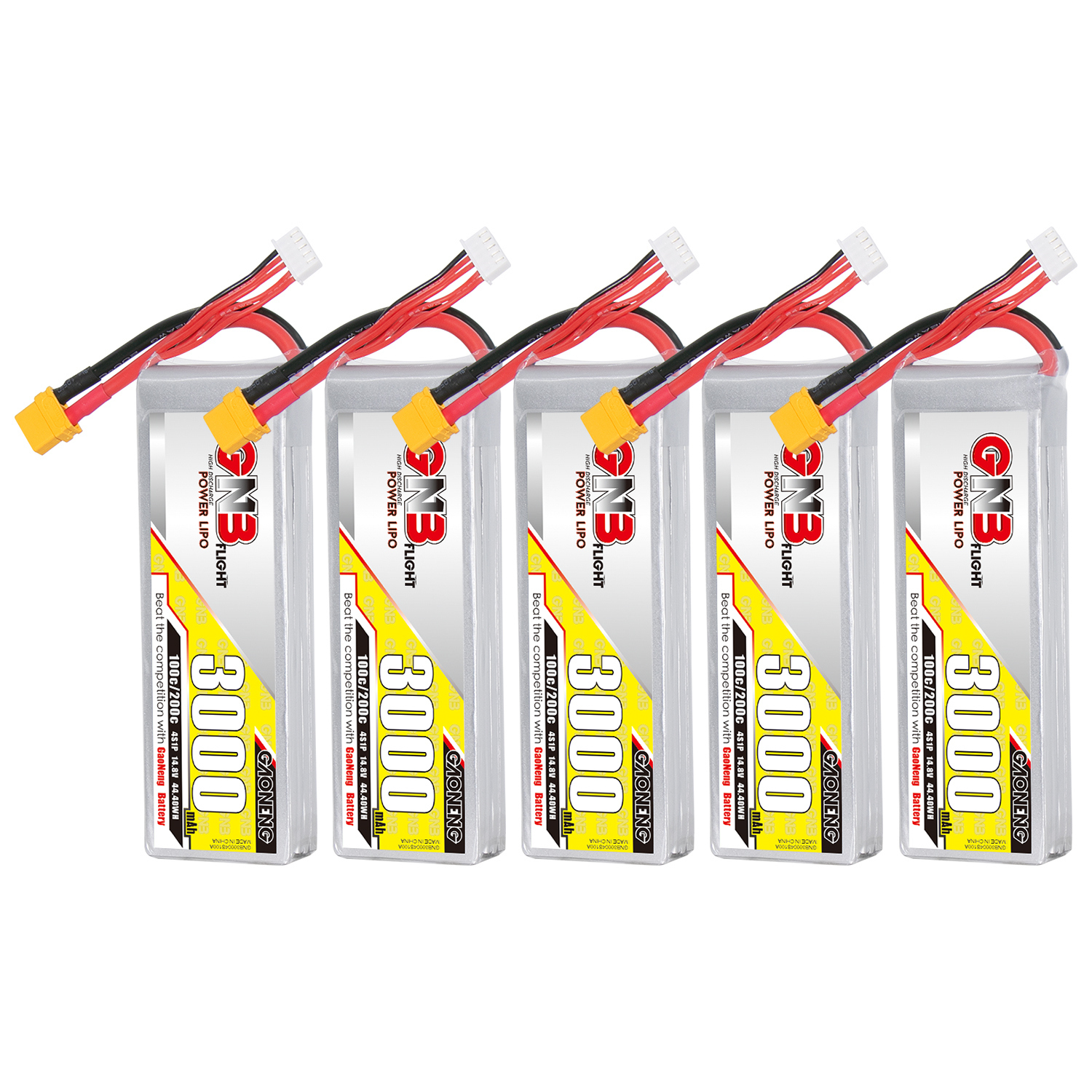 GAONENG GNB 4S 14.8V 3000mAh 100C LiPo Battery XT60