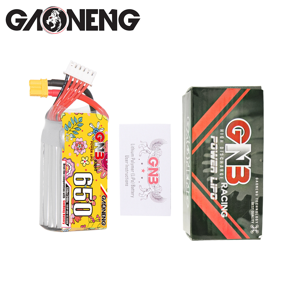 GAONENG GNB LiHV 5S 19V 650mAh 120C XT30 HV LiPo Battery