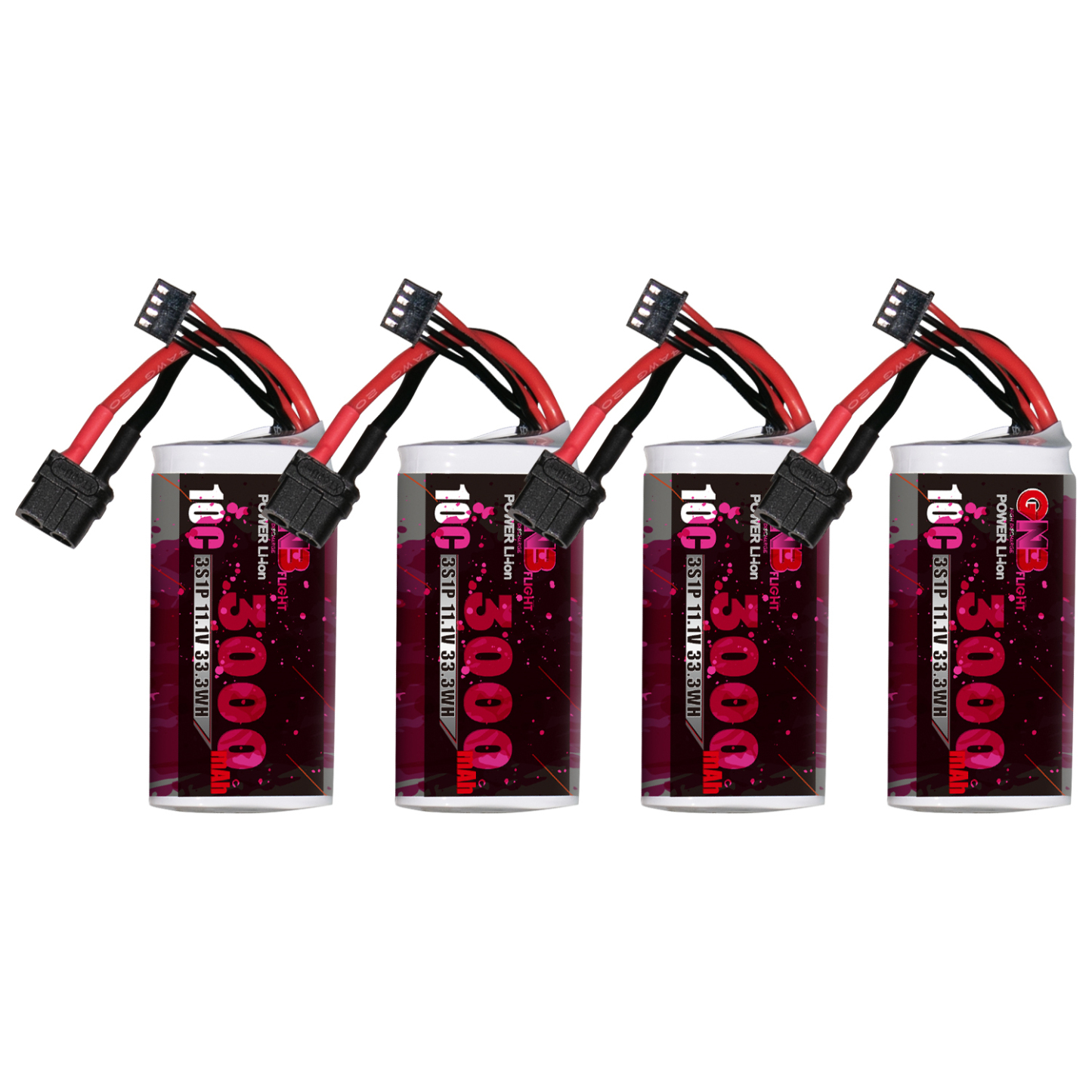GAONENG GNB 3S 11.1V 3000mAh 10C XT60 Li-ion Battery made with Sony 18650 VTC6