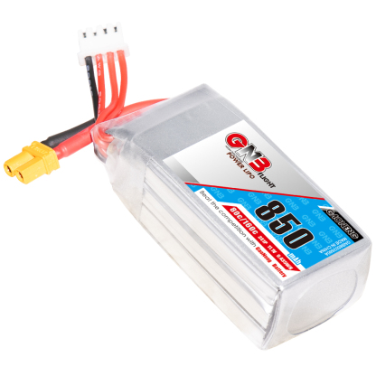 2PCS - GAONENG GNB 3S 11.1V 850mAh 80C XT30 LiPo Battery