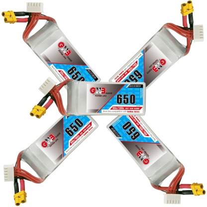 GAONENG GNB 4S 14.8V 650mAh 80C XT30 LiPo Battery