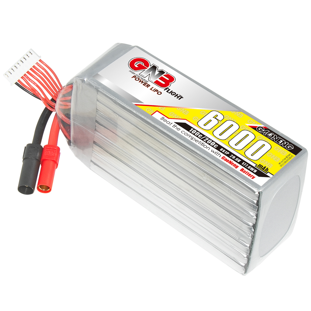 GAONENG GNB 8S 29.6V 6000mAh 100C LiPo Battery XT150