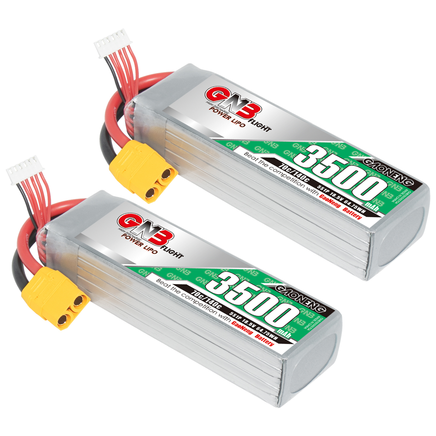 GAONENG GNB 5S 18.5V 3500mAh 70C XT90 LiPo Battery