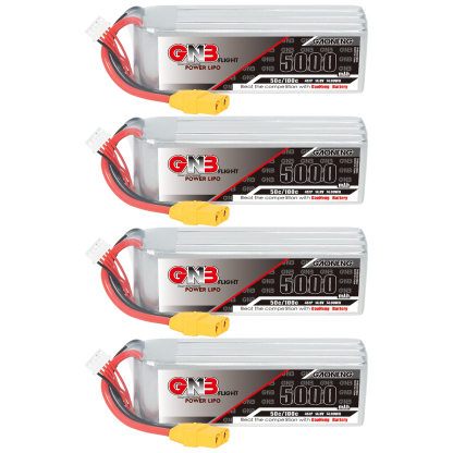GAONENG GNB 4S 14.8V 5000mAh 50C LiPo Battery XT90