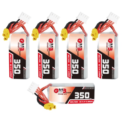 GAONENG GNB 3S 11.1V 350mAh 60C XT30 LiPo Battery