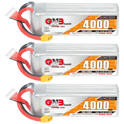 GAONENG GNB LiHV 6S 22.8V 4000mAh 70C LiPo Battery XT60