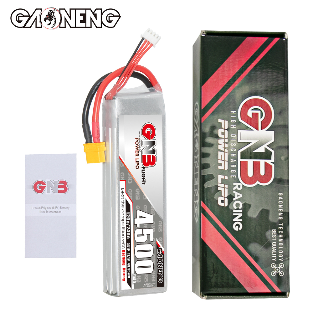 GAONENG GNB 3S 11.1V 4500mAh 120C LiPo Battery XT60
