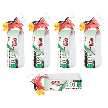 GAONENG GNB LiHV 6S 22.8V 350mAh 70C XT30 LiPo Battery