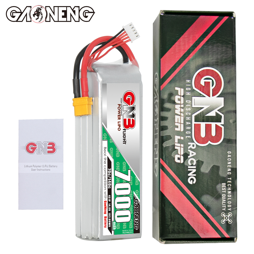 GAONENG GNB 4S 14.8V 7000mAh 70C LiPo Battery XT60