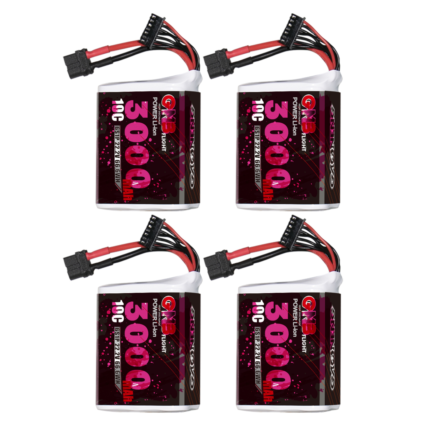 GAONENG GNB 6S 22.2V 3000mAh 10C XT60 Li-ion Battery made with Sony 18650 VTC6