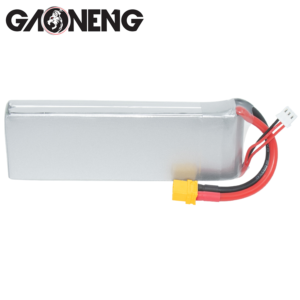 1PCS - GAONENG GNB 2S 7.4V 5500mAh 70C LiPo Battery XT60