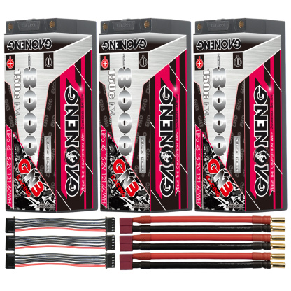 GAONENG GNB LiHV 4S 15.2V 8000mAh 150C 5mm Bullet Hard Case LiPo Battery