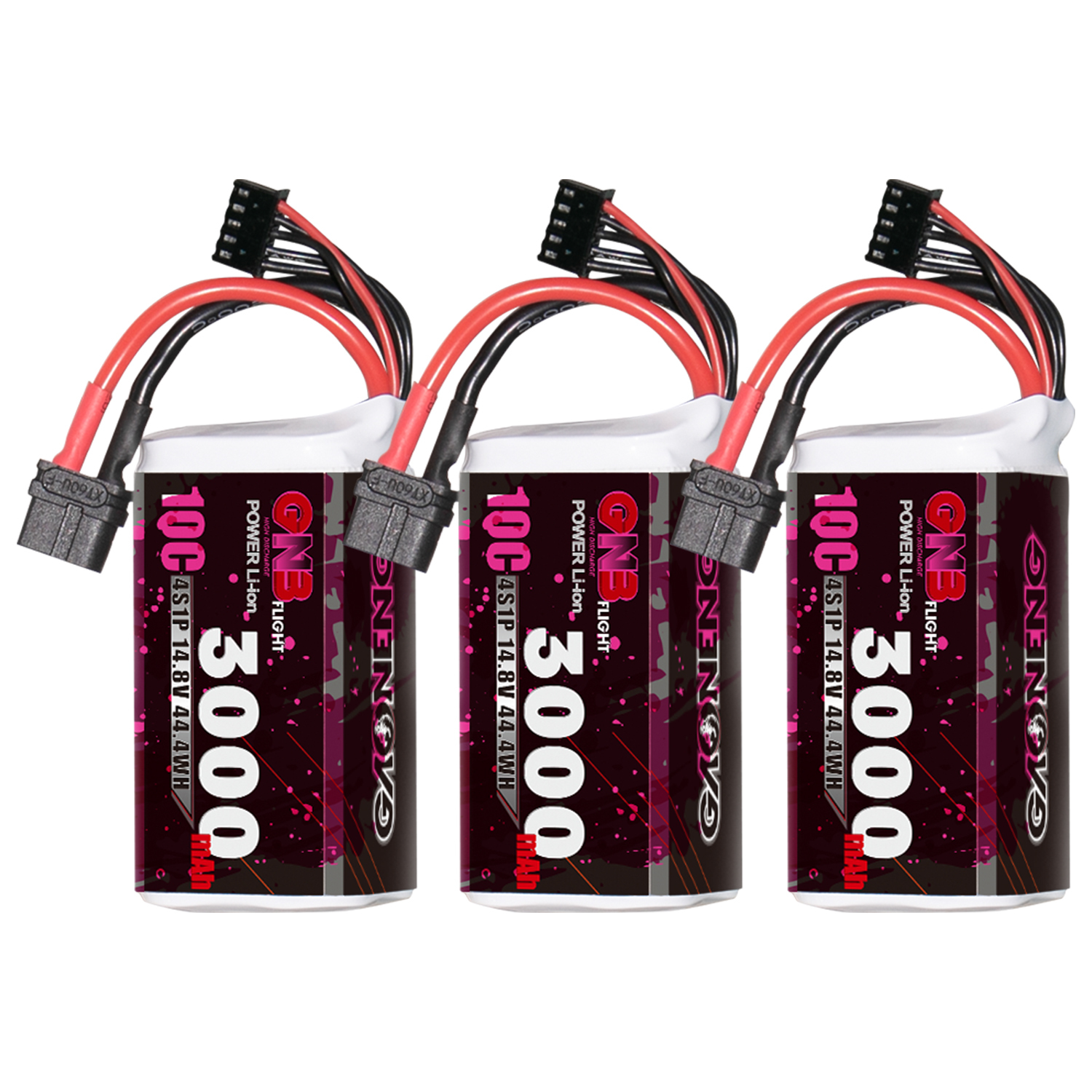 GAONENG GNB 4S 14.8V 3000mAh 10C XT60 Li-ion Battery made with Sony 18650 VTC6