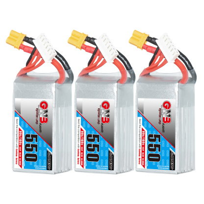 GAONENG GNB 5S 18.5V 550mAh 80C XT30 LiPo Battery Square Type
