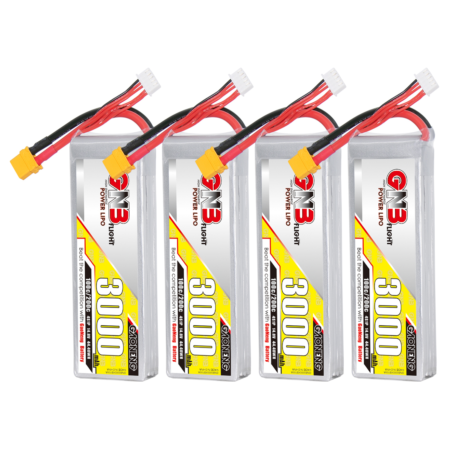 GAONENG GNB 4S 14.8V 3000mAh 100C LiPo Battery XT60