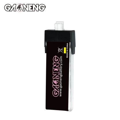 GAONENG GNB LiHV 1S 3.8V 300mAh 80C PH2.0 Plastic Head LiPo Battery