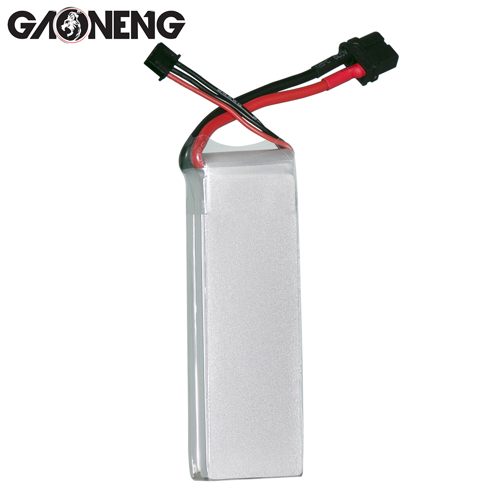 2PCS - GAONENG GNB 2S 7.4V 2200mAh 120C LiPo Battery XT60 Connector
