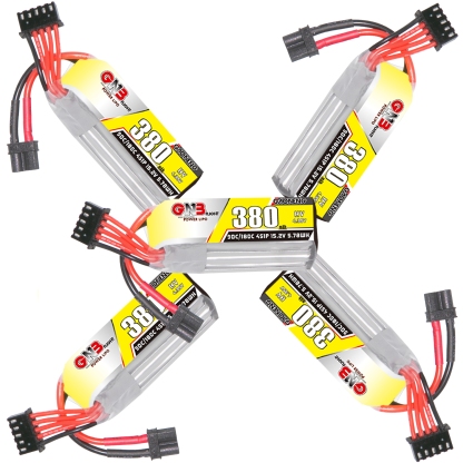 GAONENG GNB LiHV 4S 15.2V 380mAh 90C XT30 LiPo Battery