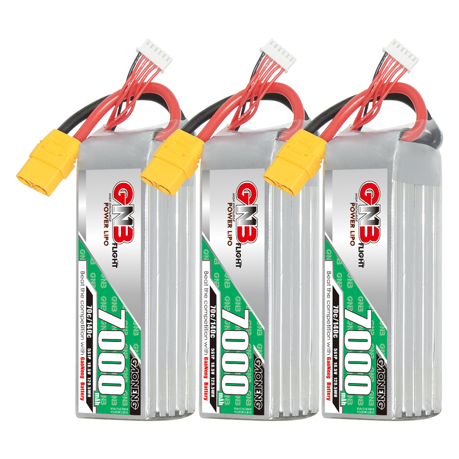 GAONENG GNB 5S 18.5V 7000mAh 70C LiPo Battery XT90