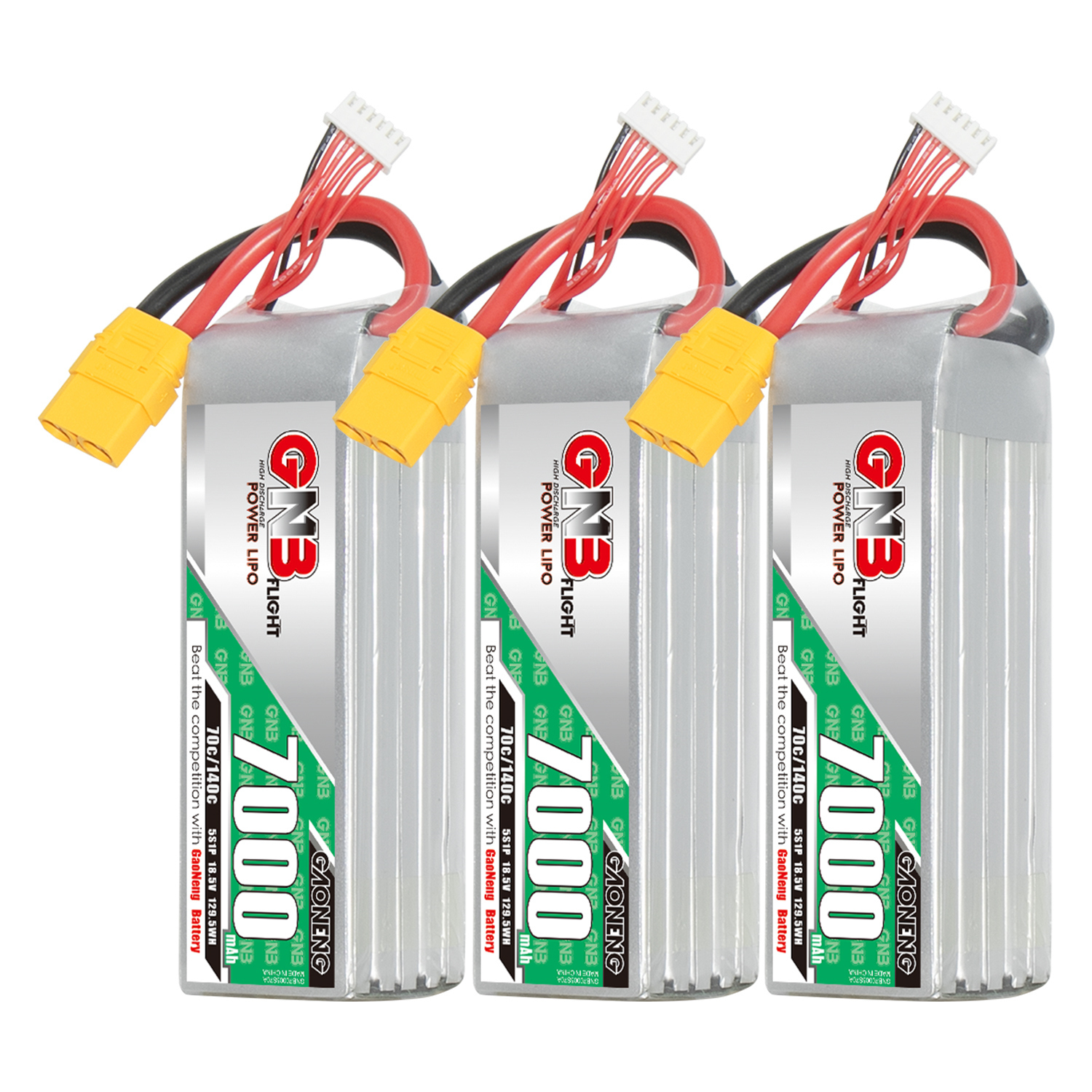 GAONENG GNB 5S 18.5V 7000mAh 70C LiPo Battery XT90