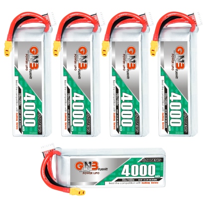 GAONENG GNB 6S 22.2V 4000mAh 70C LiPo Battery XT60
