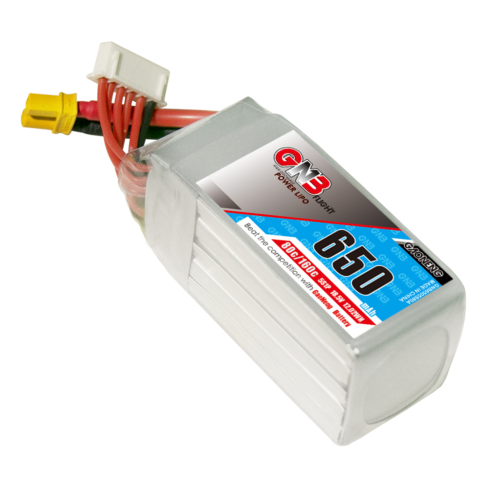 GAONENG GNB 5S 18.5V 650mAh 80C XT30 LiPo Battery