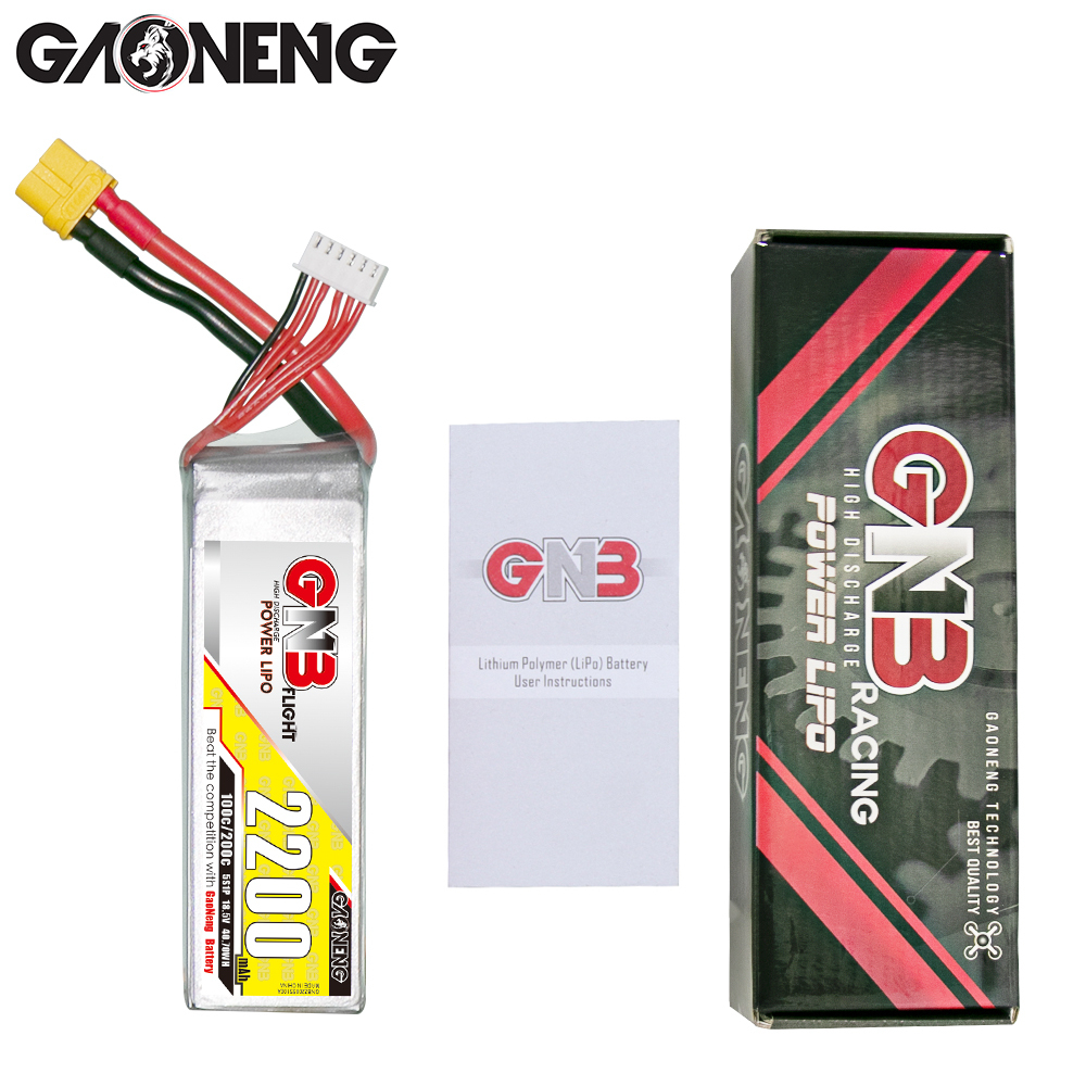 GAONENG GNB 5S 18.5V 2200mAh 100C XT60 LiPo Battery