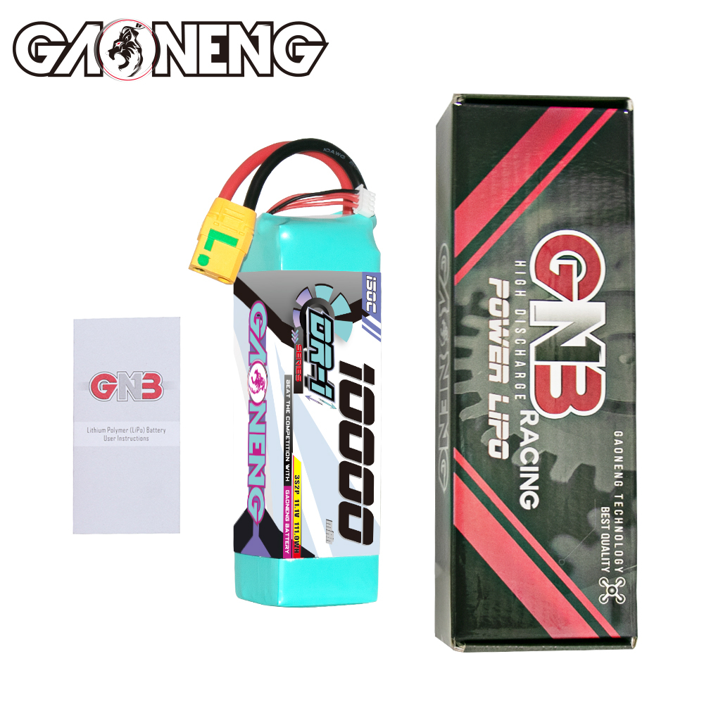 GAONENG GNB DR-1 Series 3S 11.1V 10000mAh 10AH 150C LiPo Battery XT90S Anti Spark