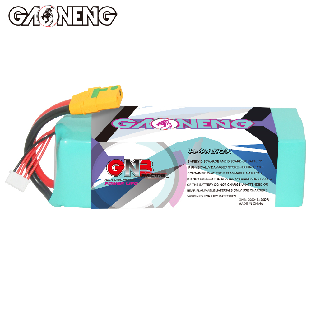 GAONENG GNB DR-1 Series 4S 14.8V 10000mAh 150C LiPo Battery XT90S Anti Spark