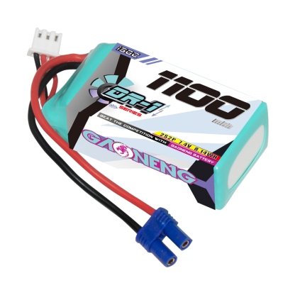 GAONENG GNB DR-1 Series 2S 7.4V 1100mAh 150C LiPo Battery EC2
