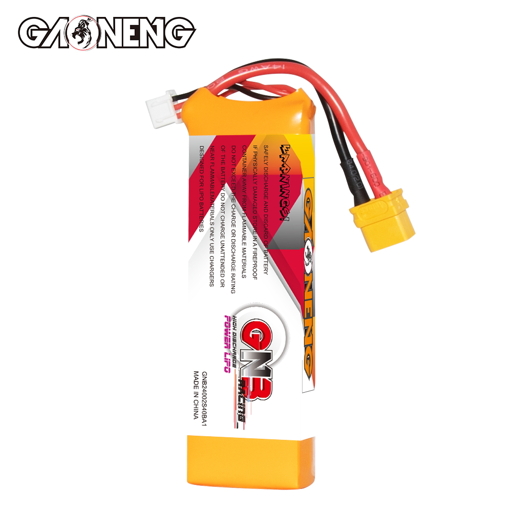 GAONENG GNB BA-1 Series 2S 7.4V 2400mAh 40C LiPo Battery XT60