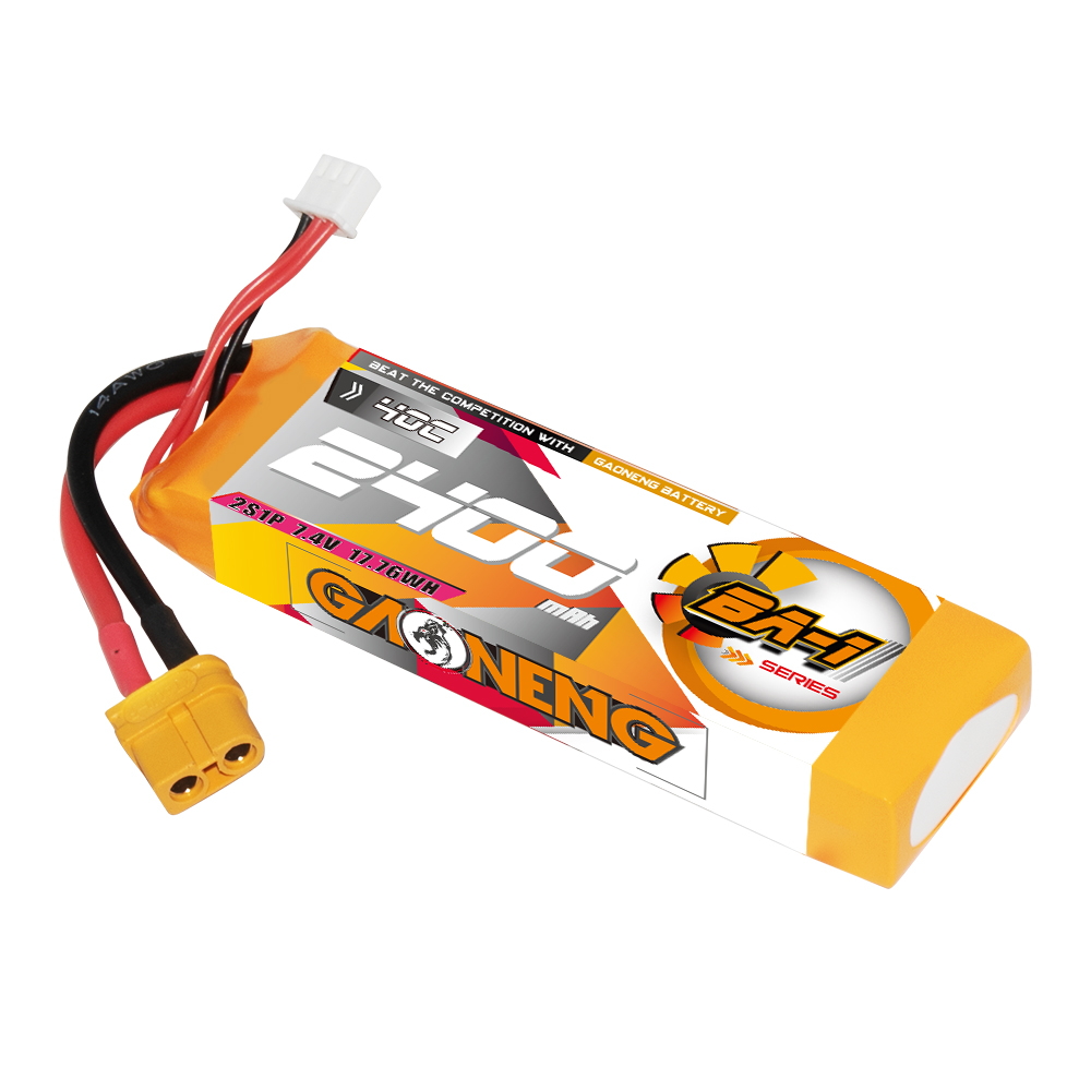 GAONENG GNB BA-1 Series 2S 7.4V 2400mAh 40C LiPo Battery XT60