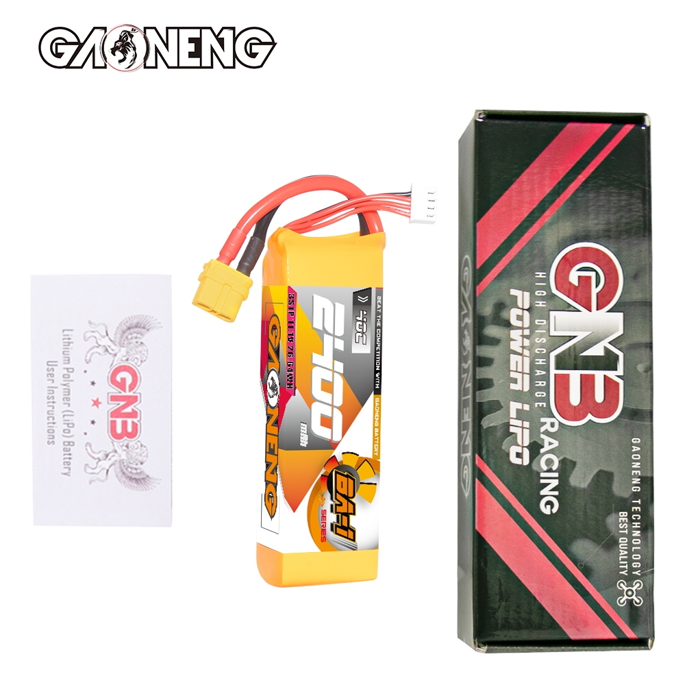 GAONENG GNB BA-1 Series 3S 11.1V 2400mAh 40C LiPo Battery XT60