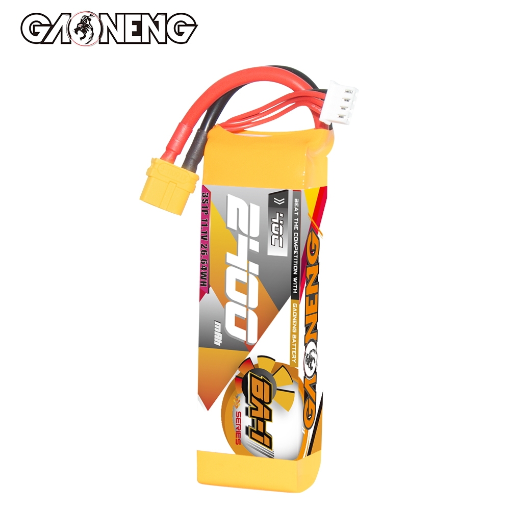 GAONENG GNB BA-1 Series 3S 11.1V 2400mAh 40C LiPo Battery XT60