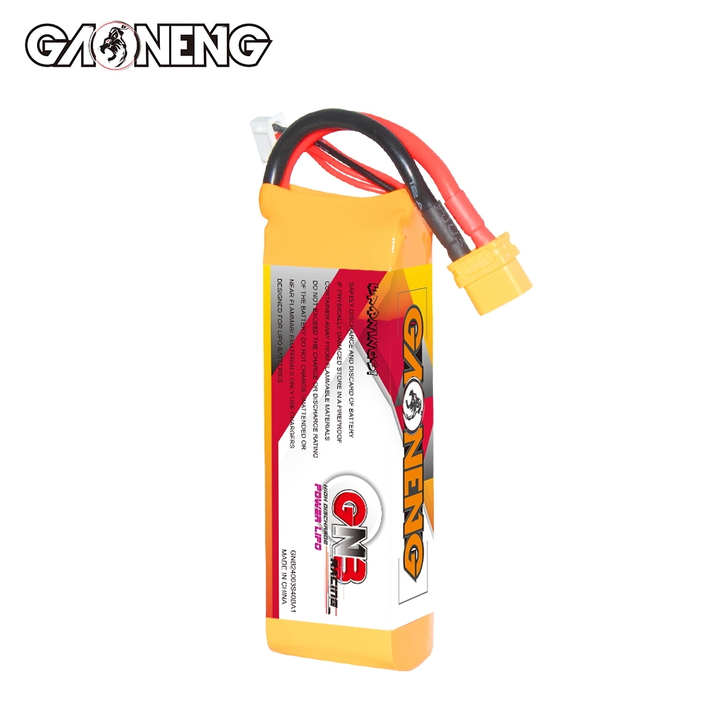 GAONENG GNB BA-1 Series 3S 11.1V 2400mAh 40C LiPo Battery XT60