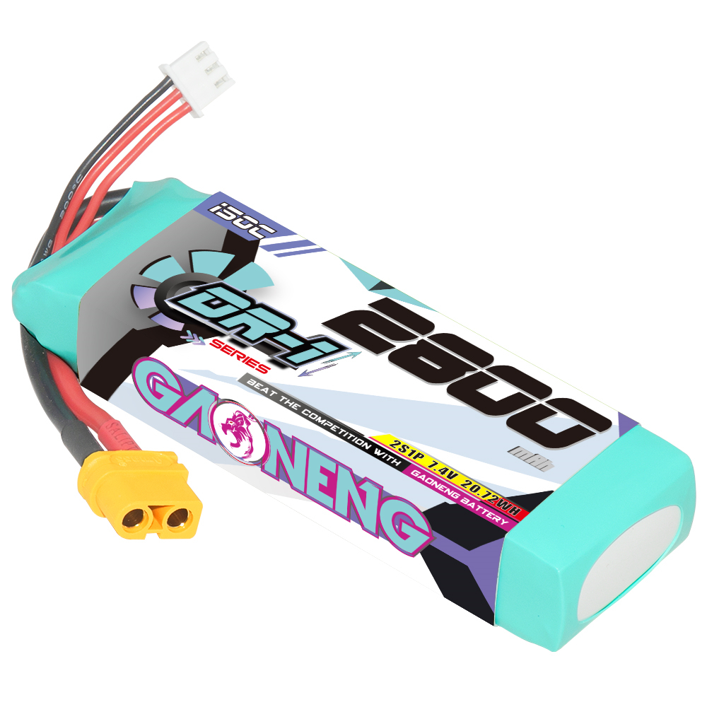 GAONENG GNB DR-1 Series 2S 7.4V 2800mAh 150C LiPo Battery XT60