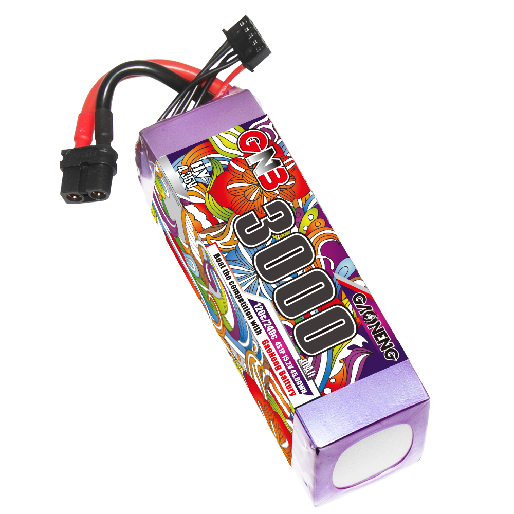 GAONENG GNB 4S 15.2V 3000mAh 120C XT60 LiPo Battery Drone FPV Air Wing