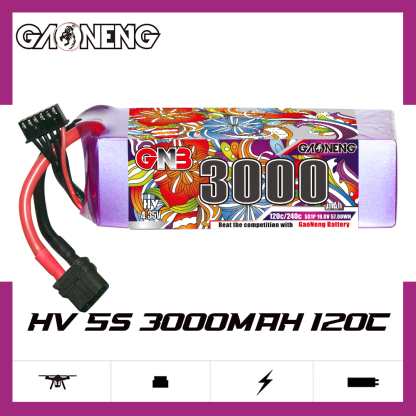 GAONENG GNB LiHV 5S 19V 3000mAh 120C XT60 LiPo Battery