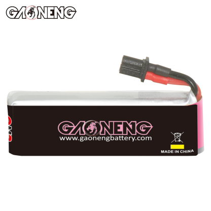 GAONENG GNB LiHV 1S 3.8V 300mAh 80C A30 Cabled LiPo Battery