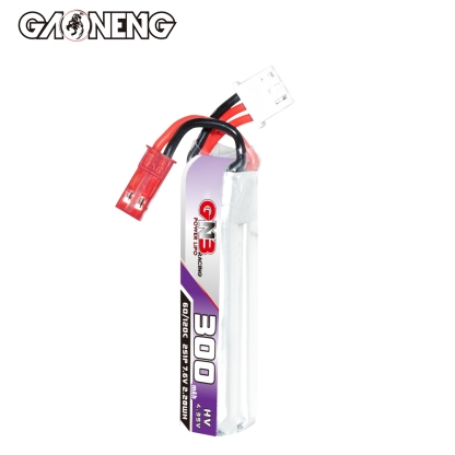 GAONENG GNB LiHV 2S 7.6V 300mAh 60C JST LiPo Battery