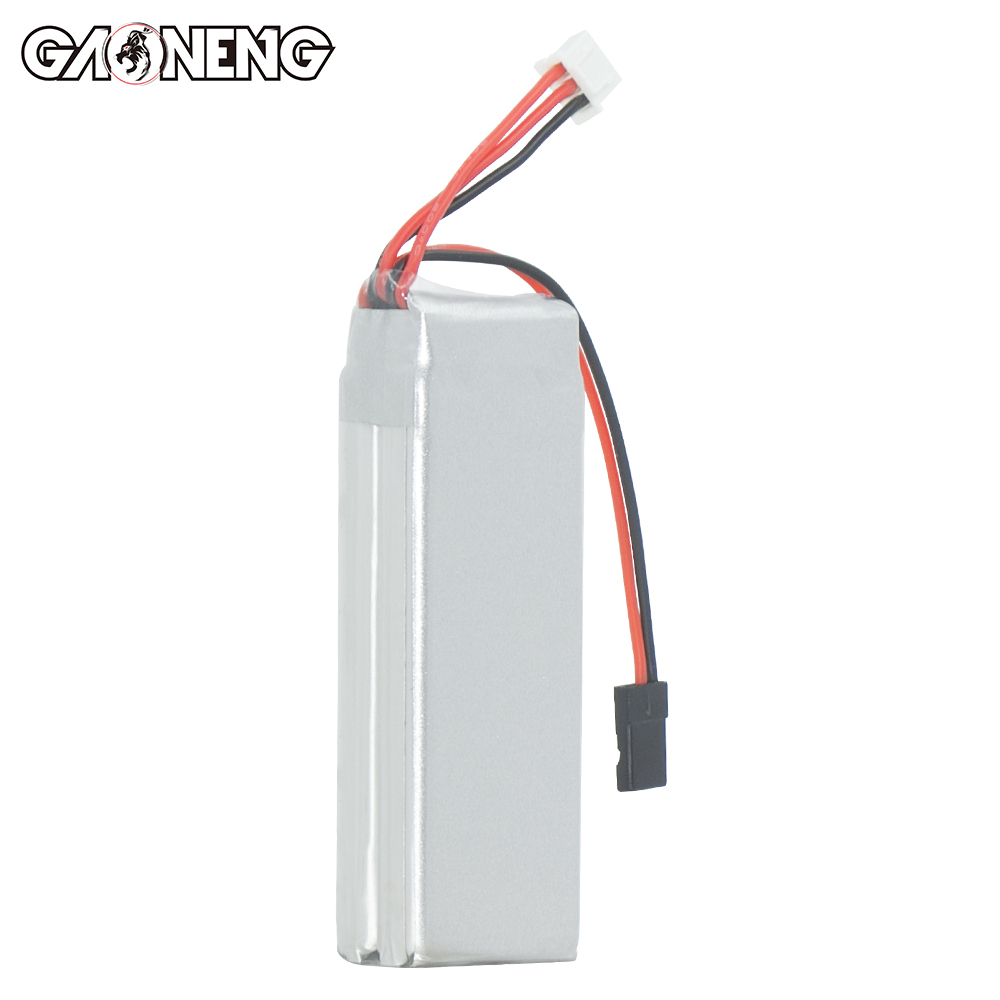 2PCS - GAONENG GNB 2S 7.4V 3300mAh 5C LiPo Battery JR for TX RX 