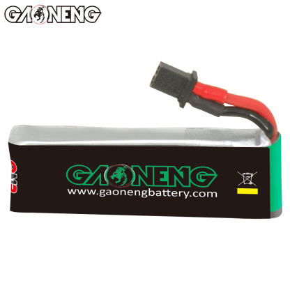 GAONENG GNB LiHV 1S 3.8V 350mAh 70C A30 Cabled LiPo Battery