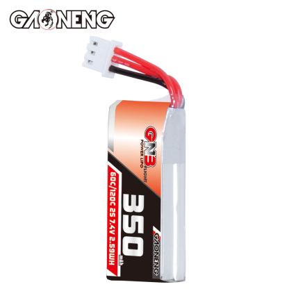 GAONENG GNB 2S 7.4V 350mAh 60C LiPo Battery XH2.54 3Pin Connector