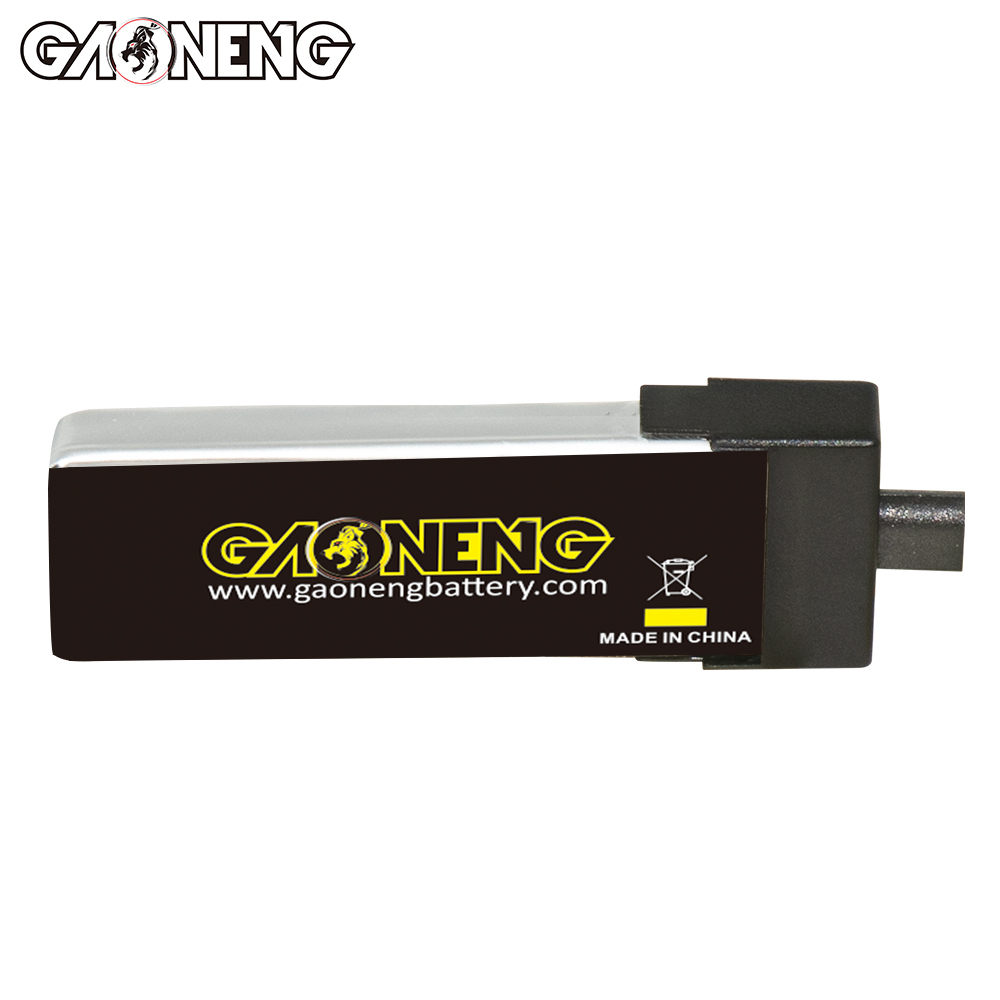 GAONENG GNB LiHV 1S 3.8V 380mAh 90C A30 Plastic Head LiPo Battery
