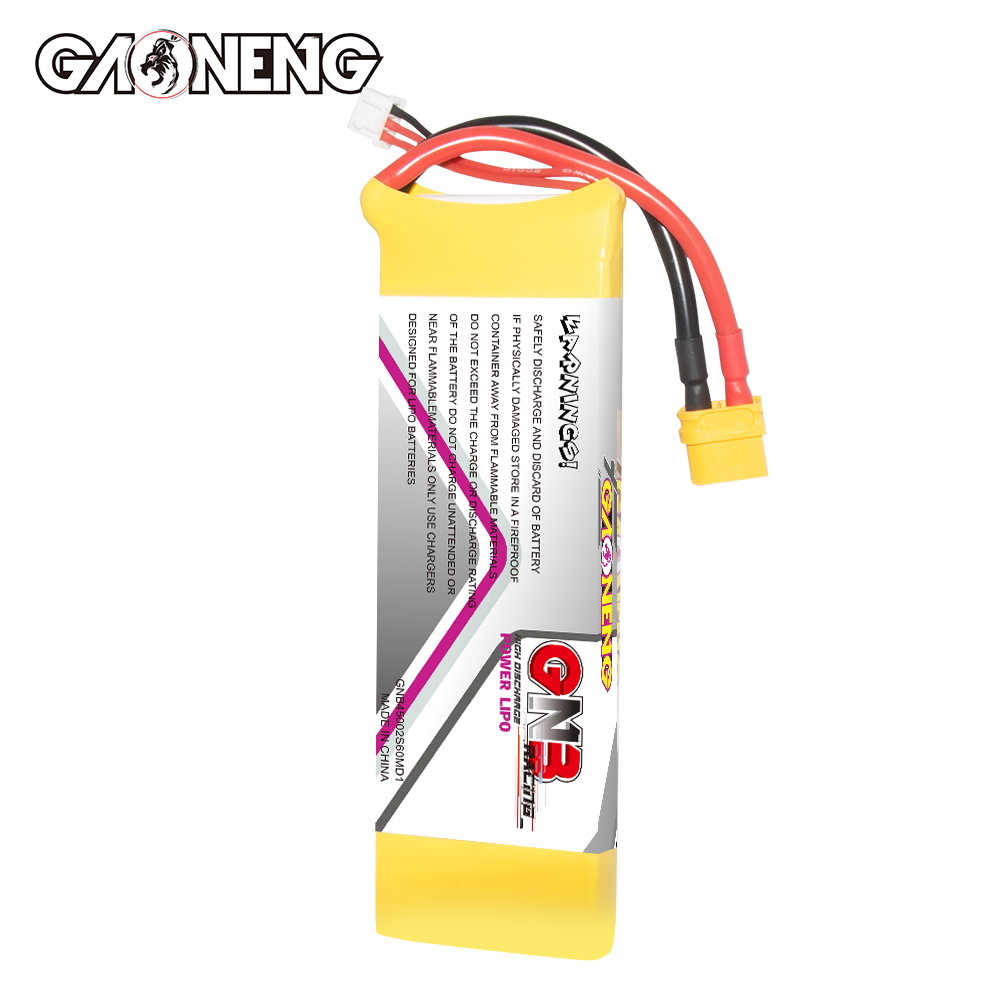 GAONENG GNB MD-1 Series 2S 7.4V 4500mAh 60C LiPo Battery XT60
