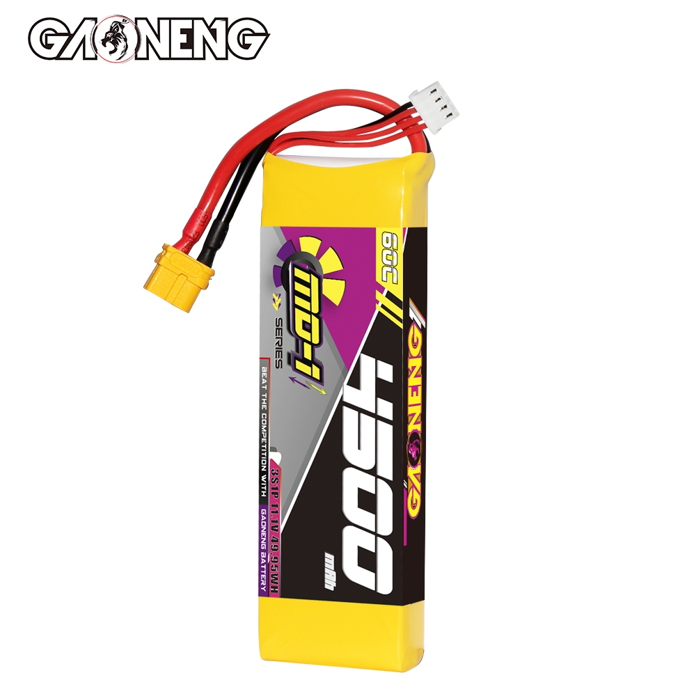 GAONENG GNB MD-1 Series 3S 11.1V 4500mAh 60C LiPo Battery XT60