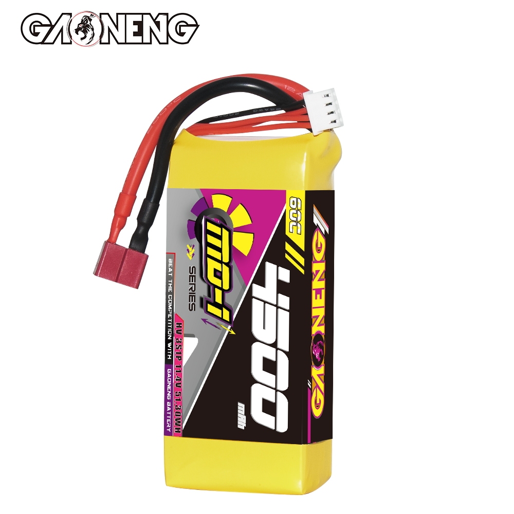 GAONENG GNB MD-1 Series 3S HV 11.4V 4500mAh 60C LiPo Battery T-PLUG